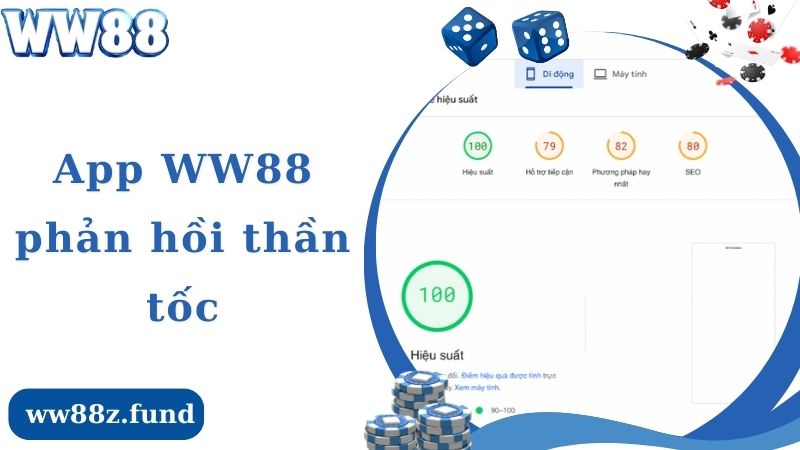 App WW88 phản hồi thần tốc